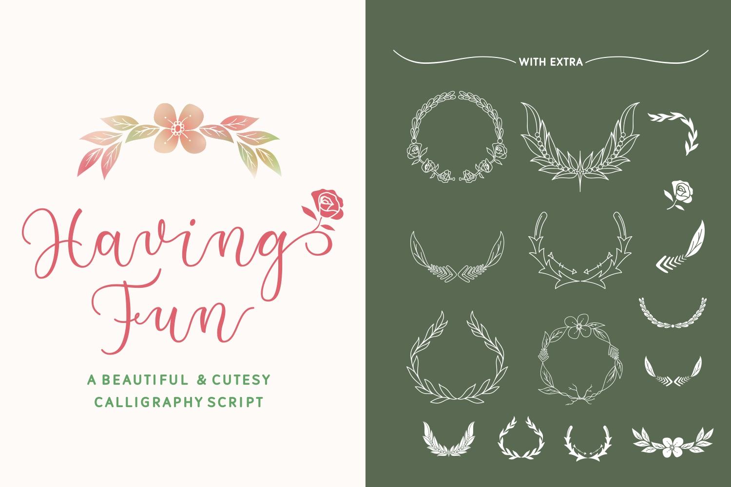 Having Fun Font