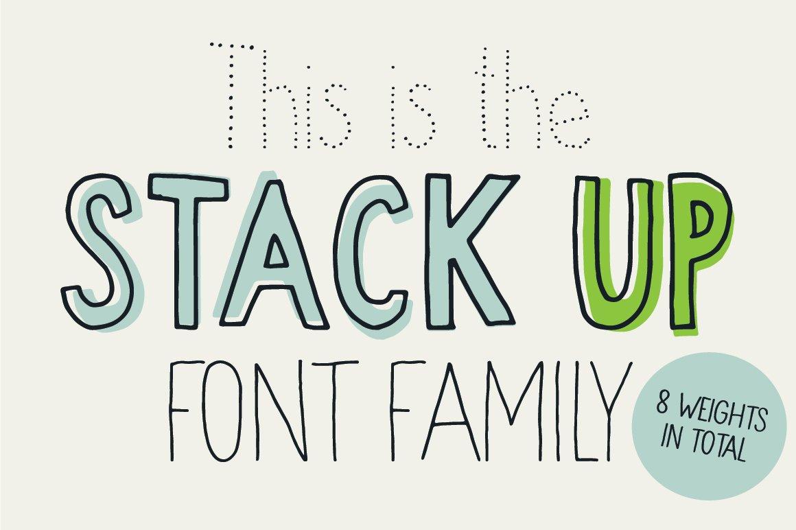 Stack Up Font