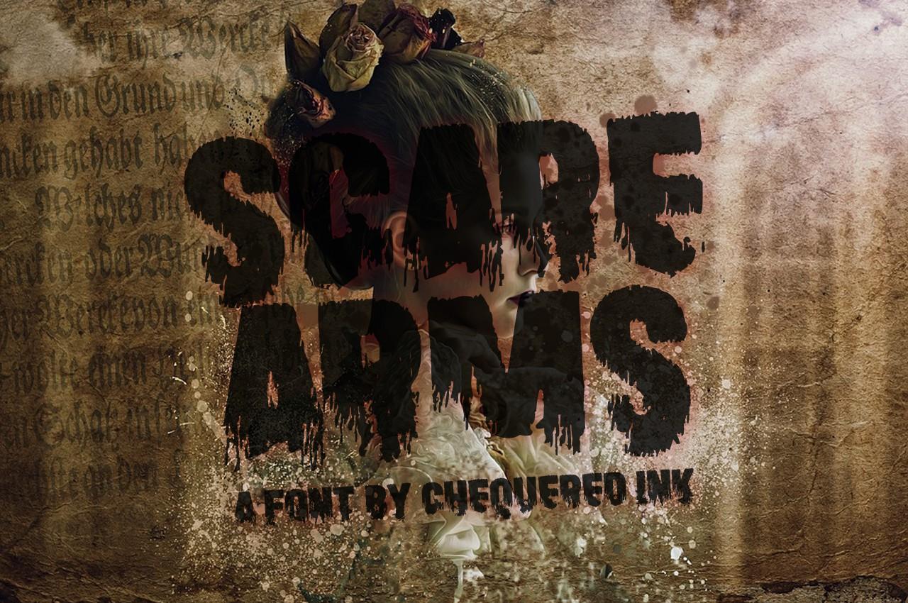 Scare Arms Font