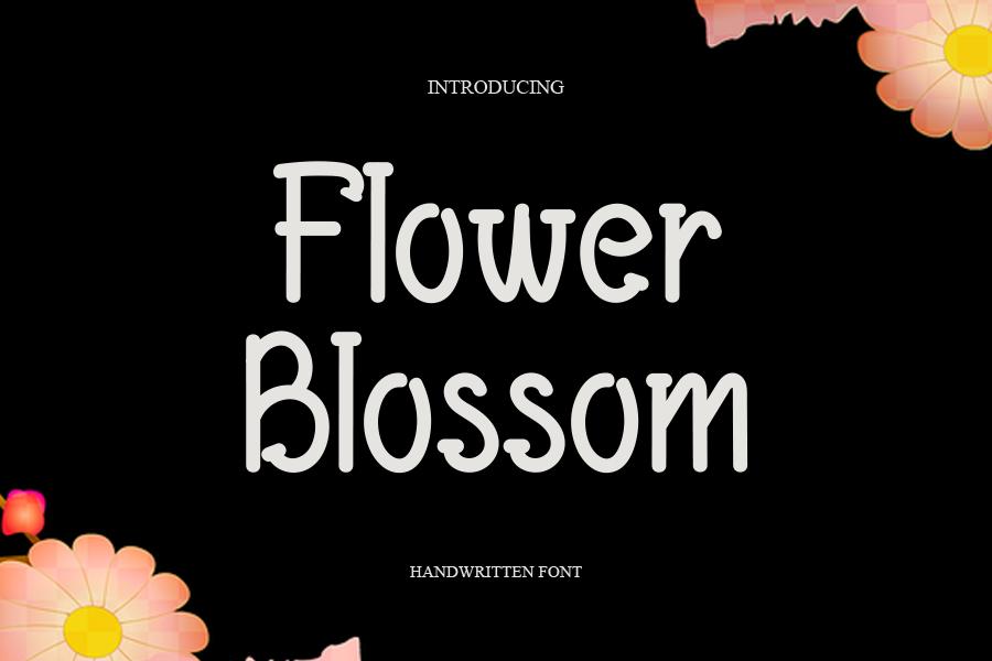 Flowers Blossom Font