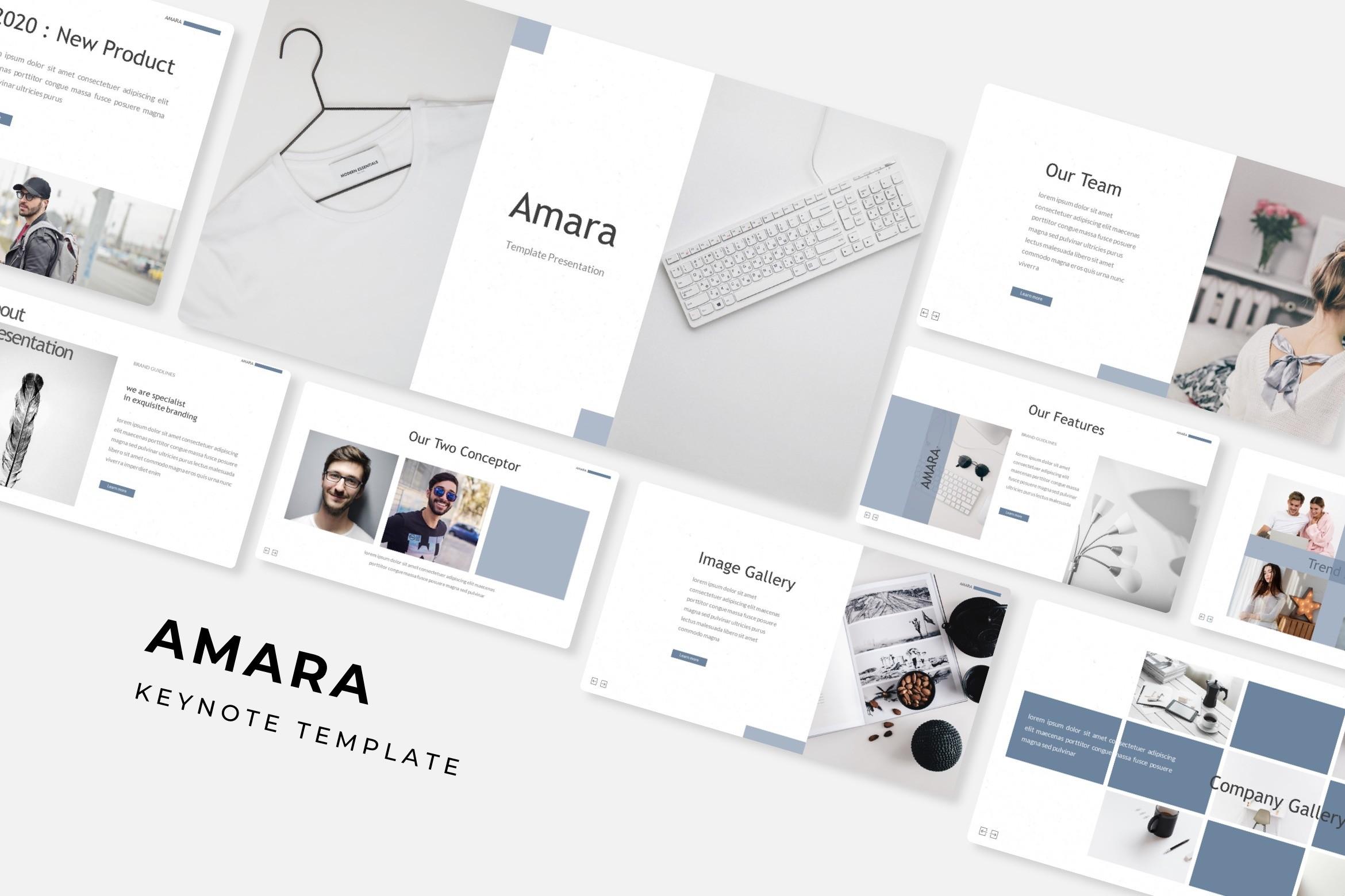Amara Keynote Template