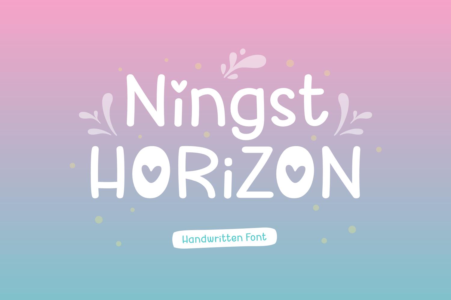 Ningst Horizon Font