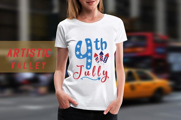 4th July   Svg T-Shirt Design  ,