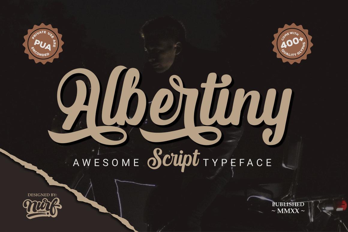 Albertiny Font
