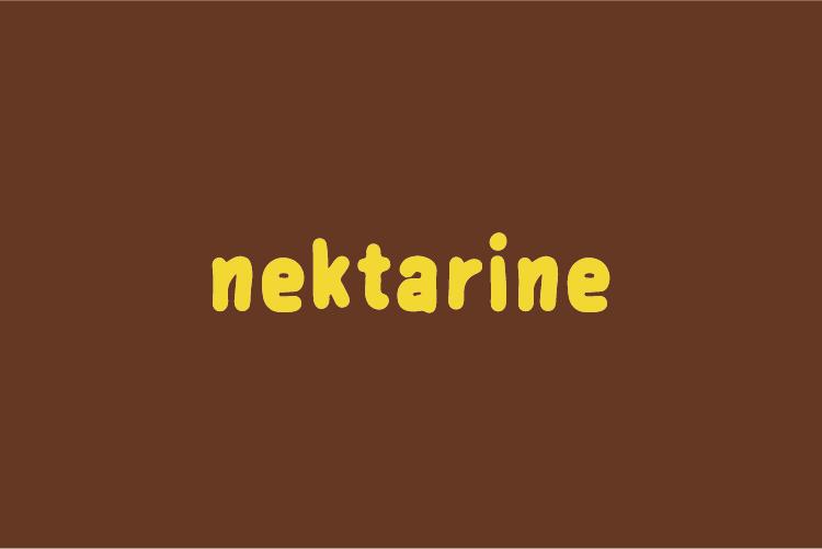 Nektarine Font
