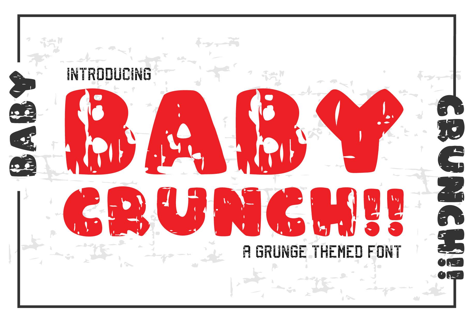 Baby Crunch!! Font