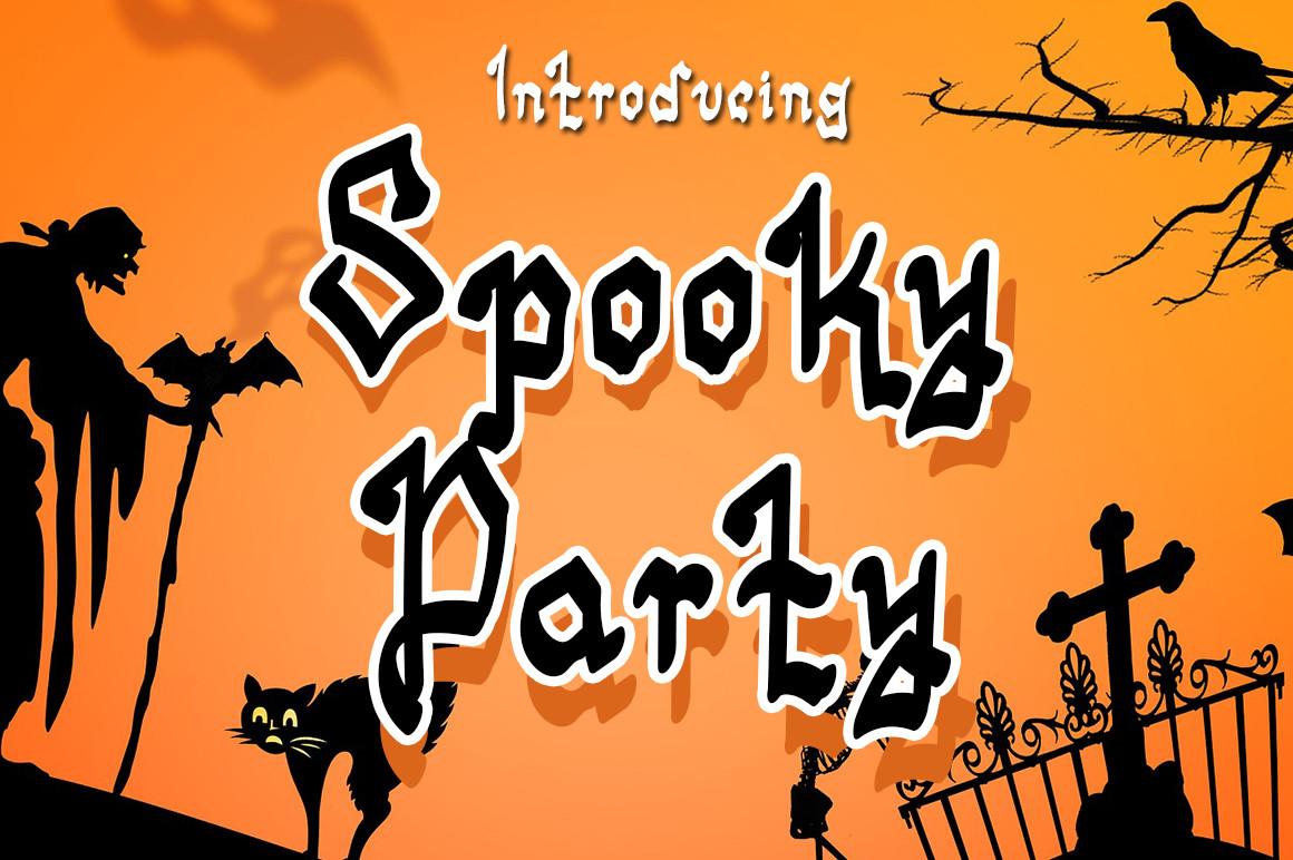 Spooky Party Font