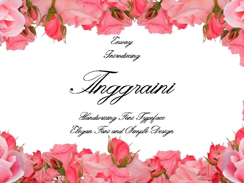 Anggraini Font