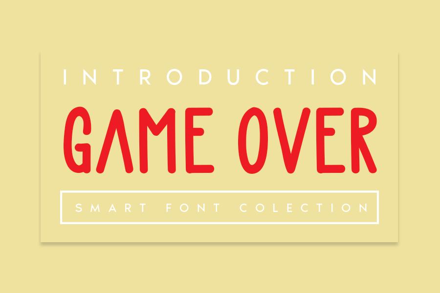 Game over Font