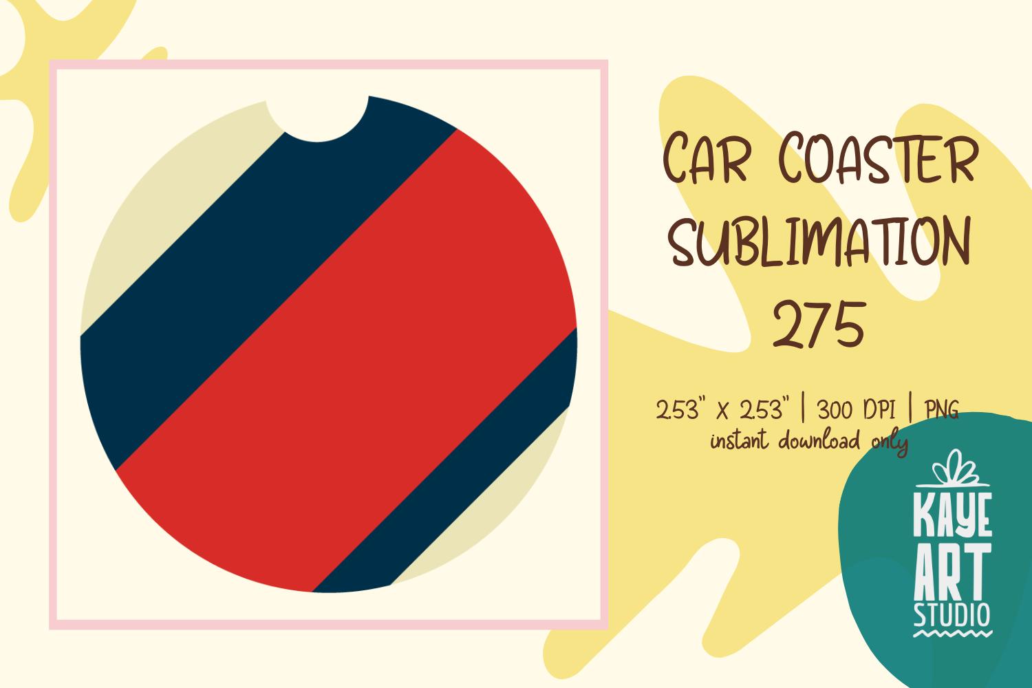 Car Coaster Sublimation PNG 275