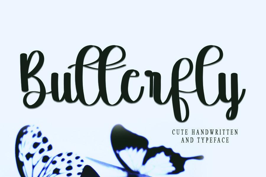 Butterfly Font