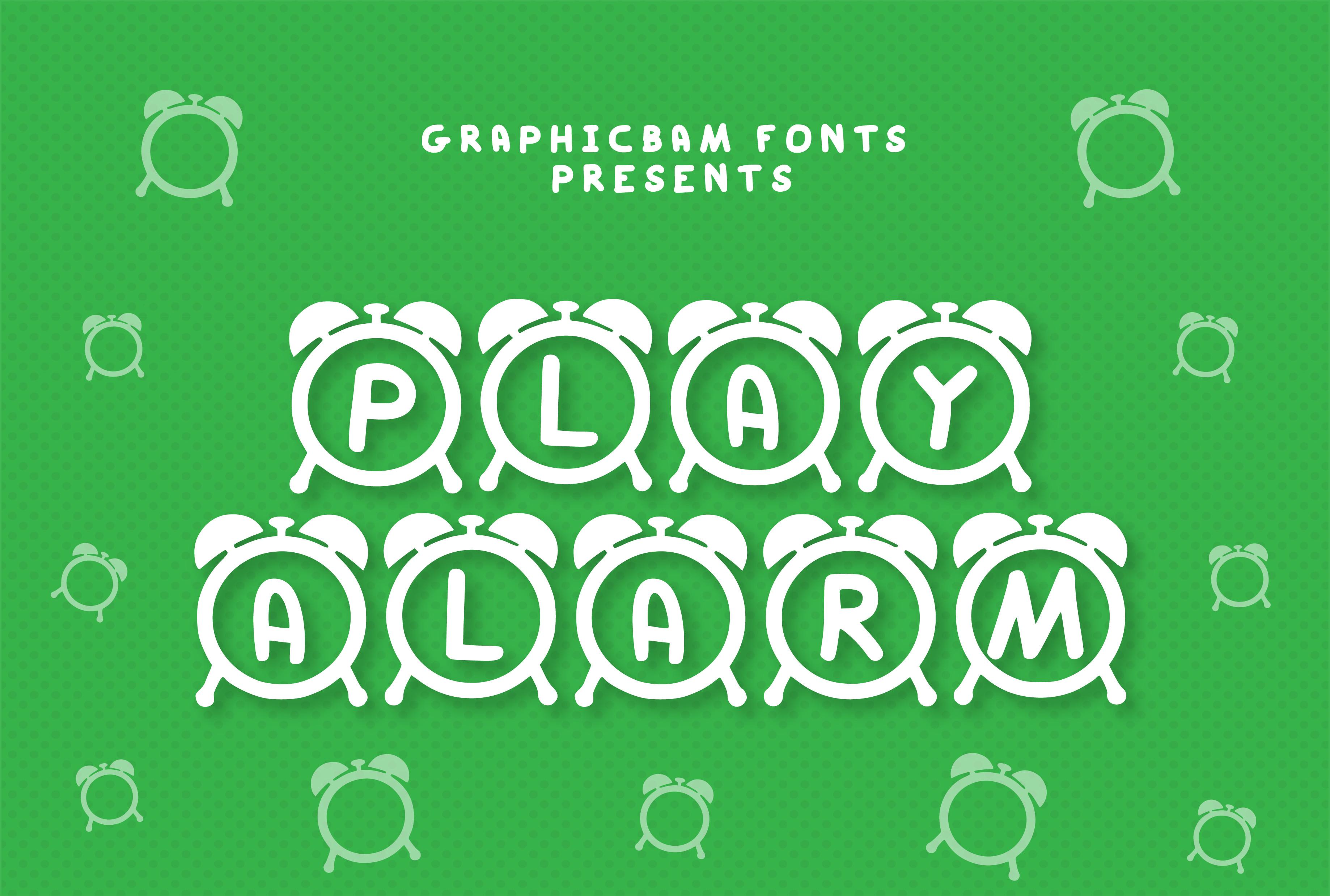 Play Alarm Font