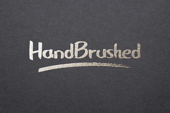 Handbrushed Font
