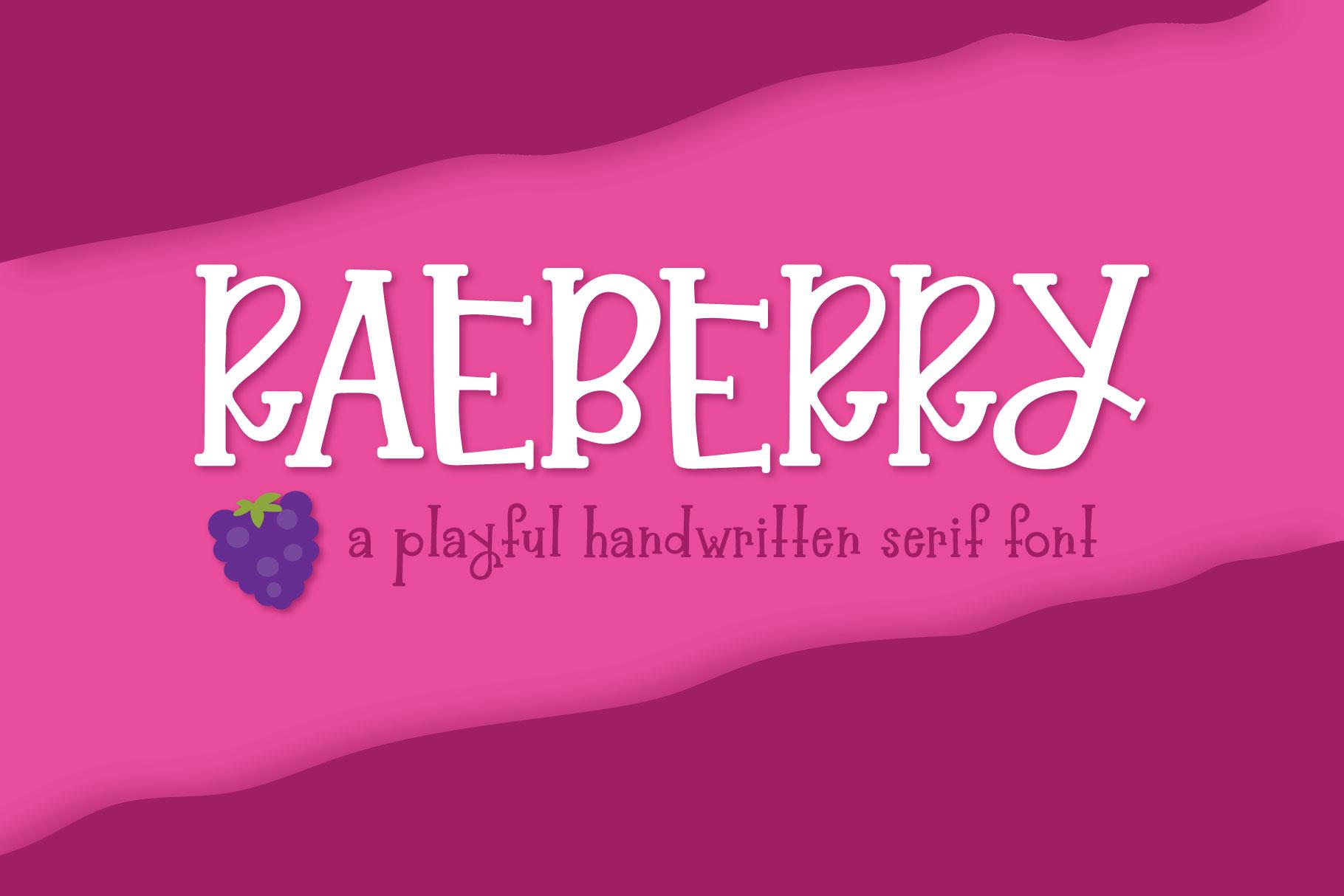 Raeberry Font