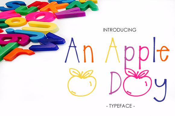 An Apple a Day Font