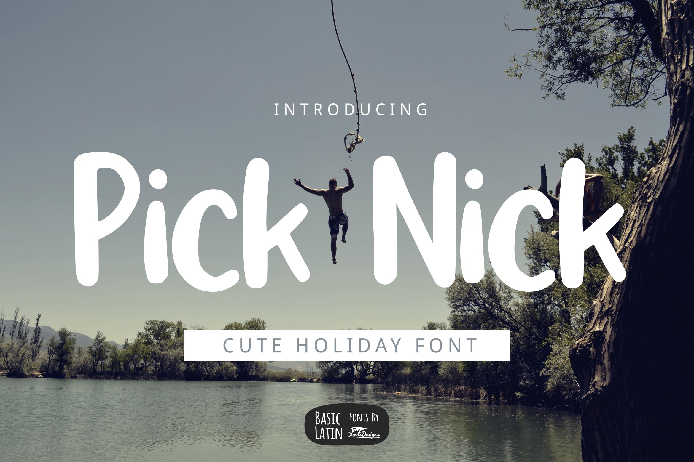 Pick Nick Font