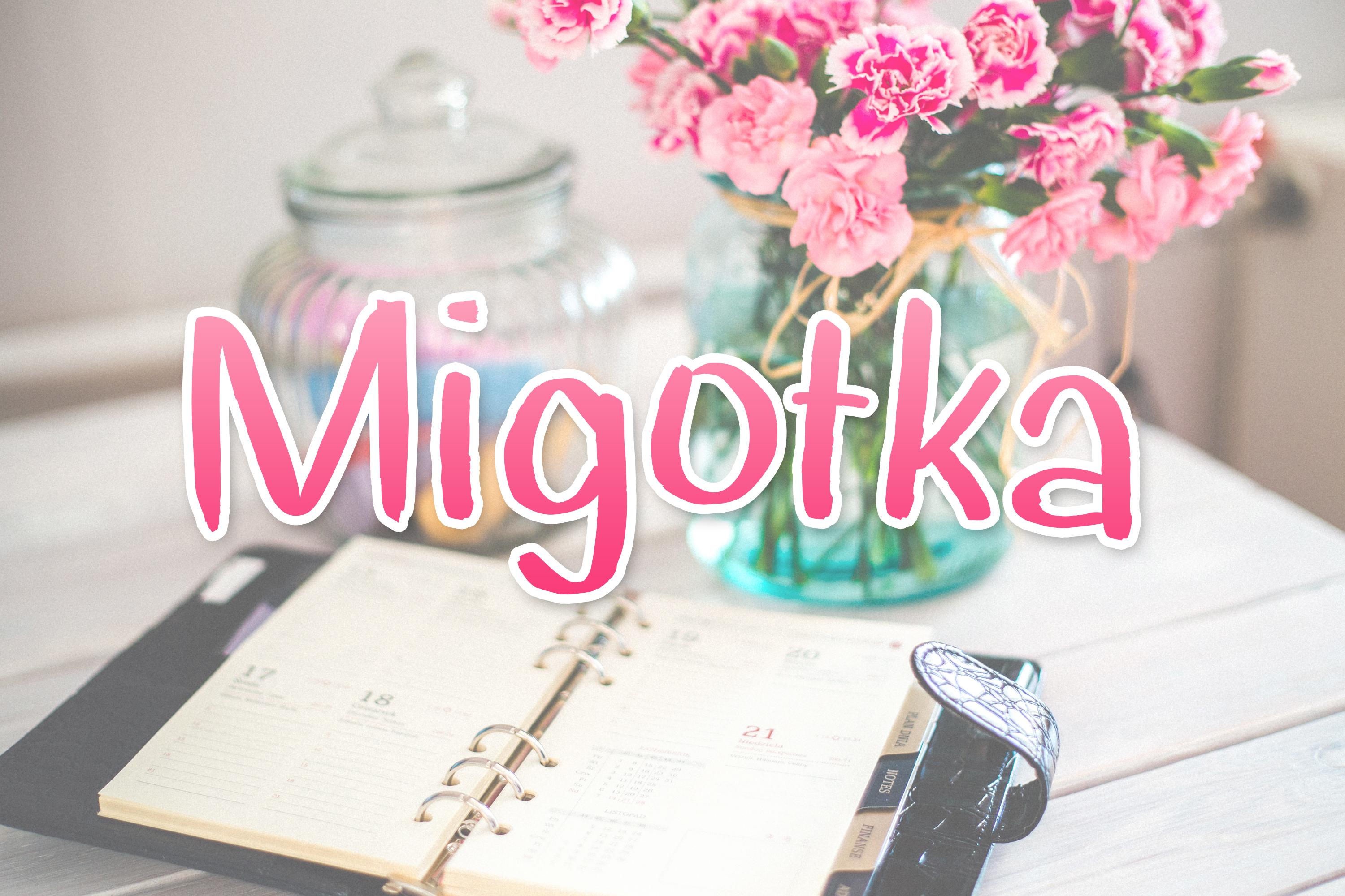 Migotka Font