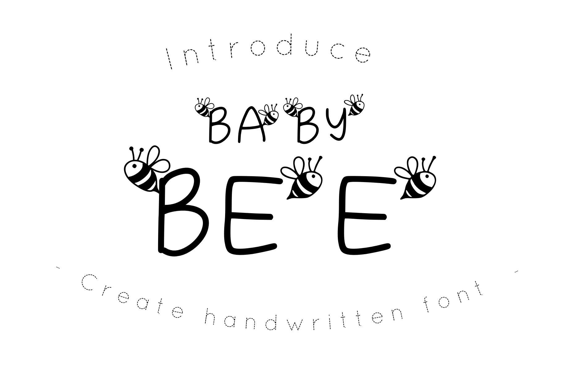 Baby Bee Font