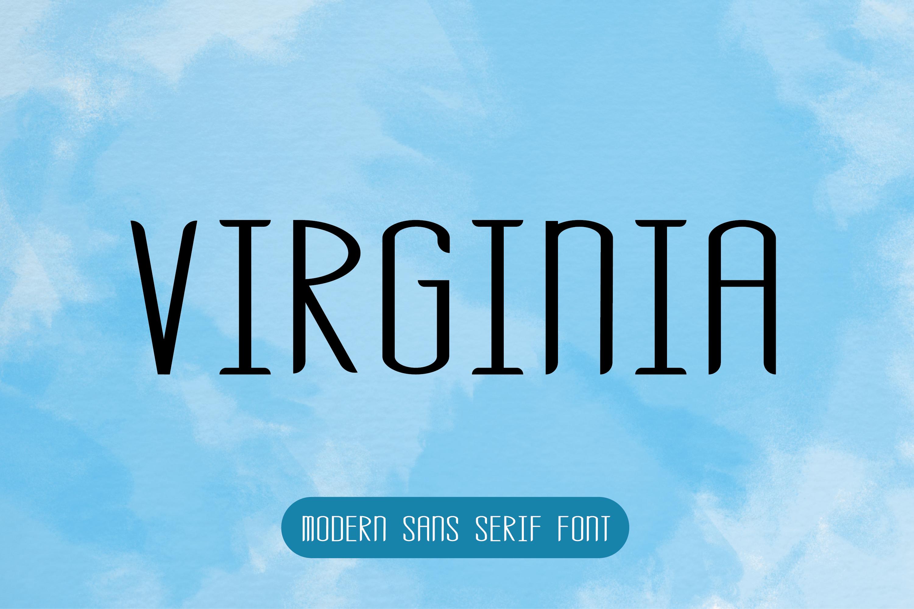Virginia Font