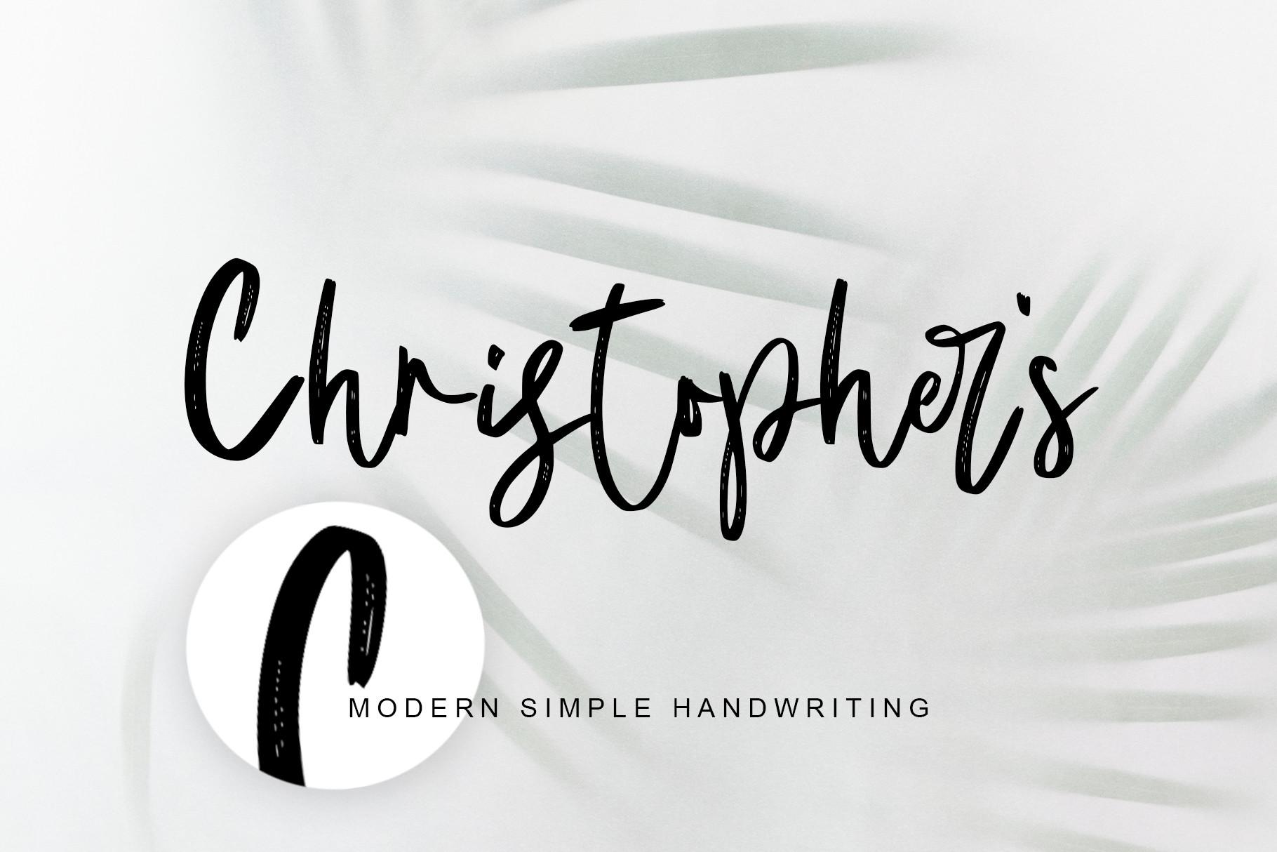 Christopher's Font