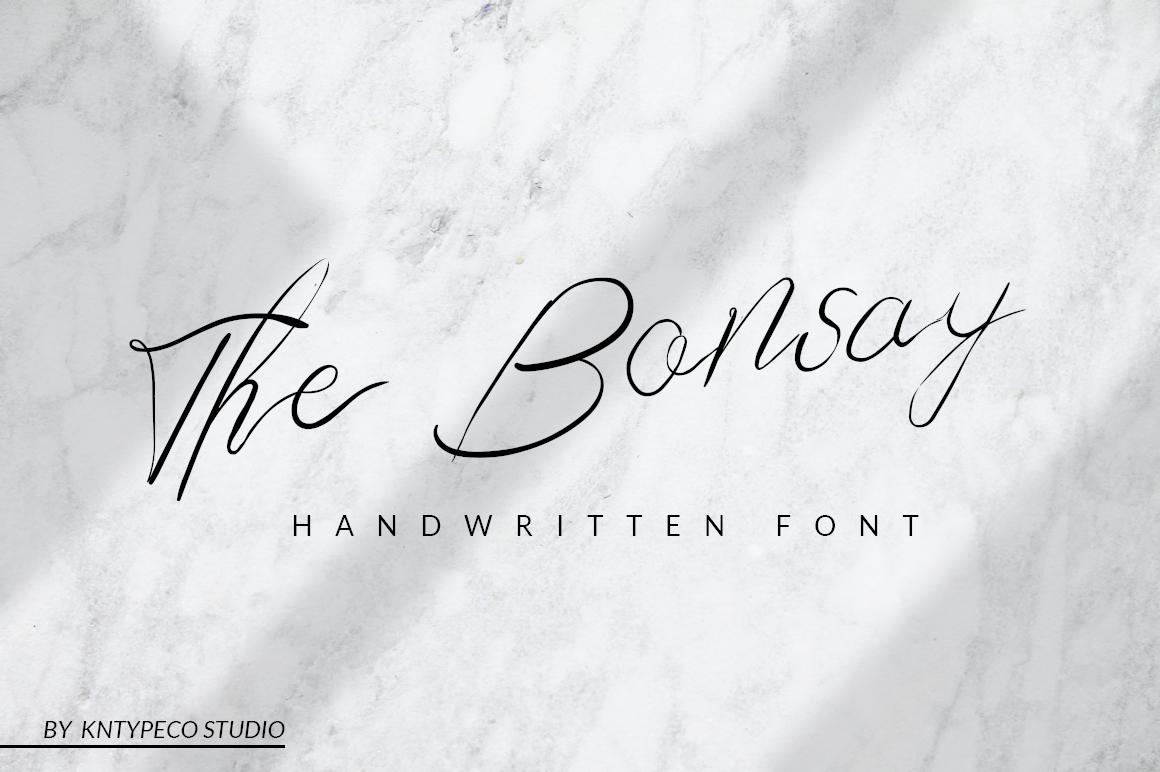 The Bonsay Font
