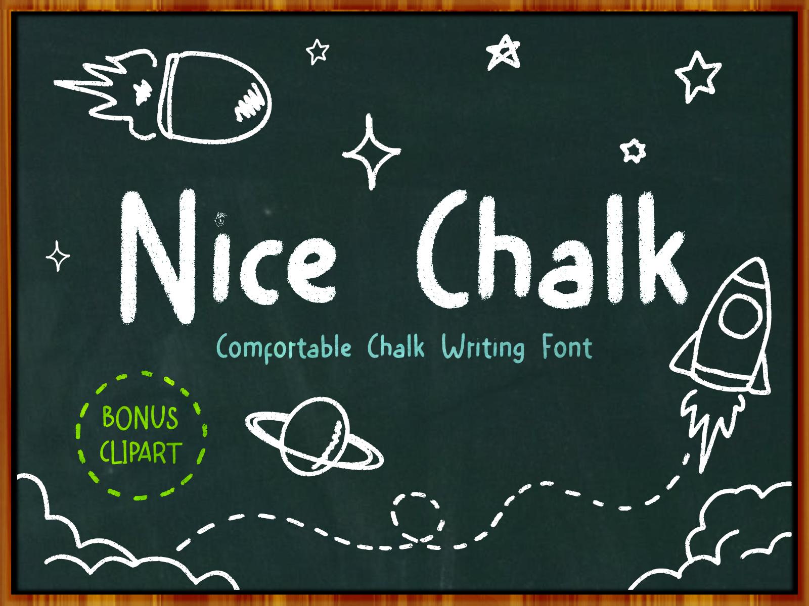 Nice Chalk Font
