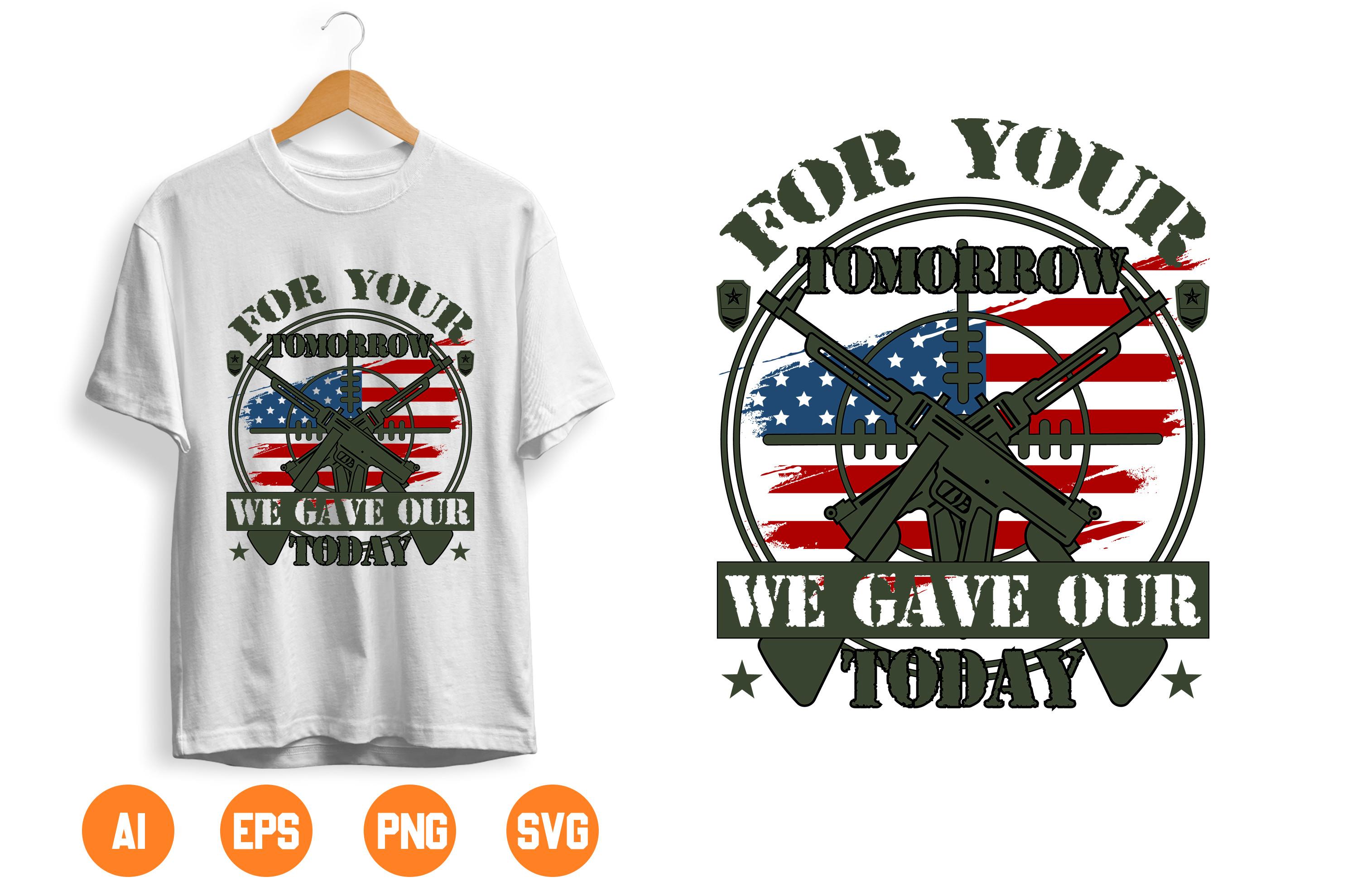 USA Army T-shirt Design 43