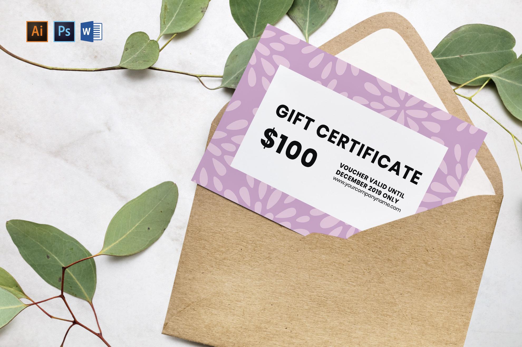 Wedding Planner Gift Certificate