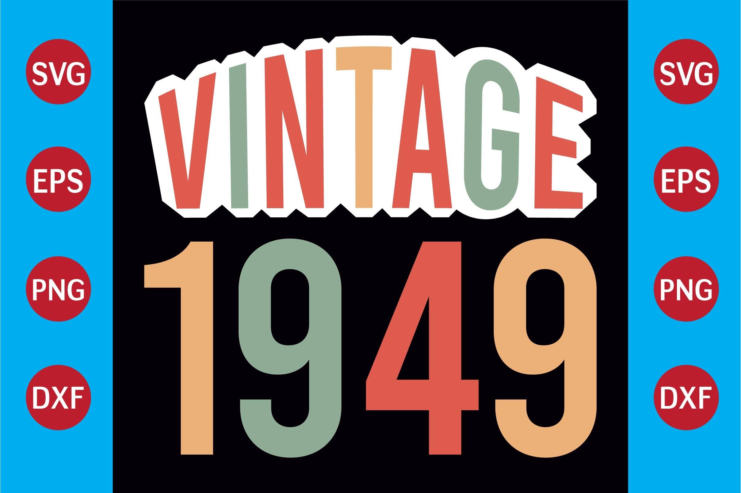 Vintage 1949 T-shirt Design