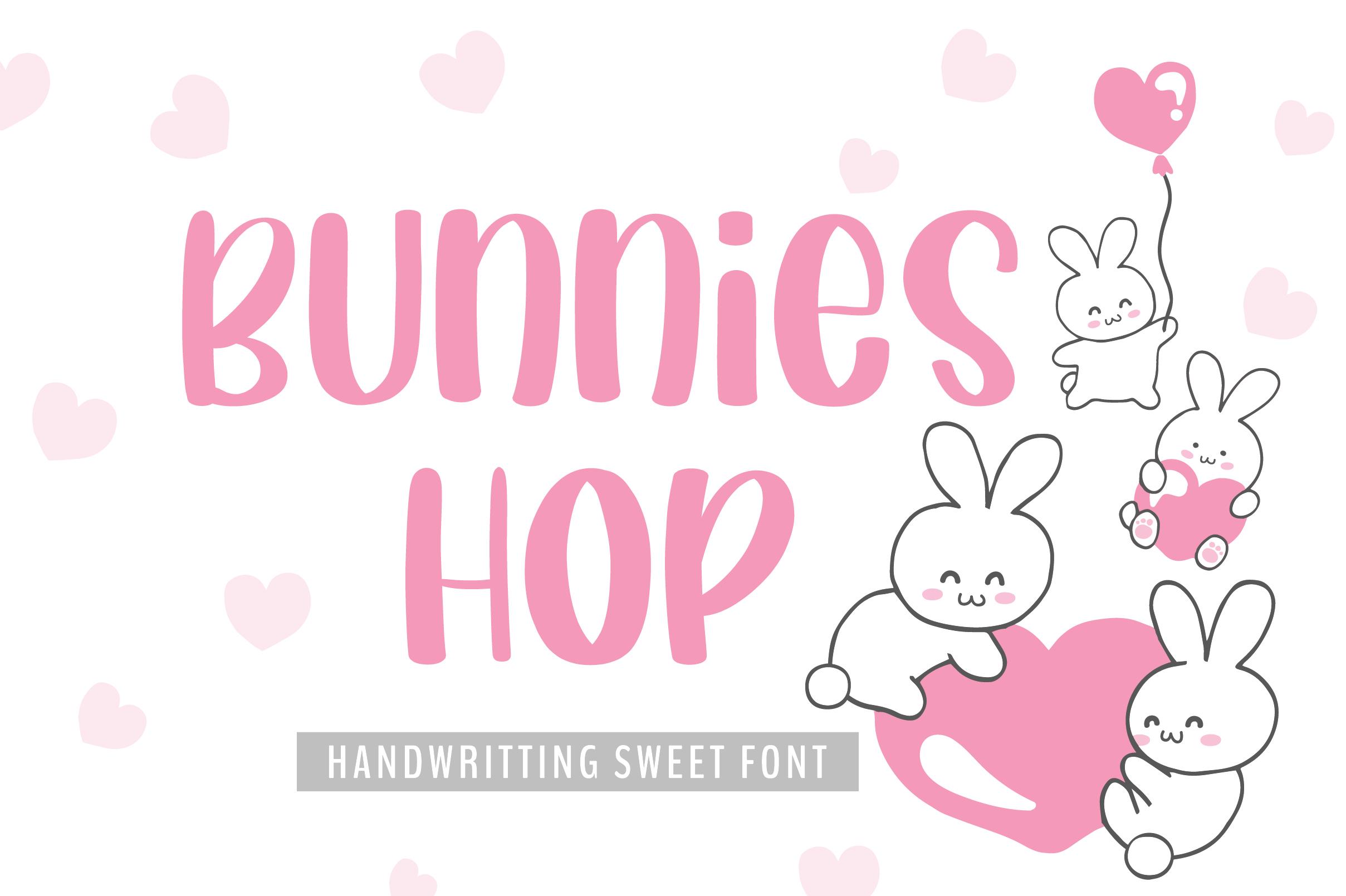 Bunnies Hop Font