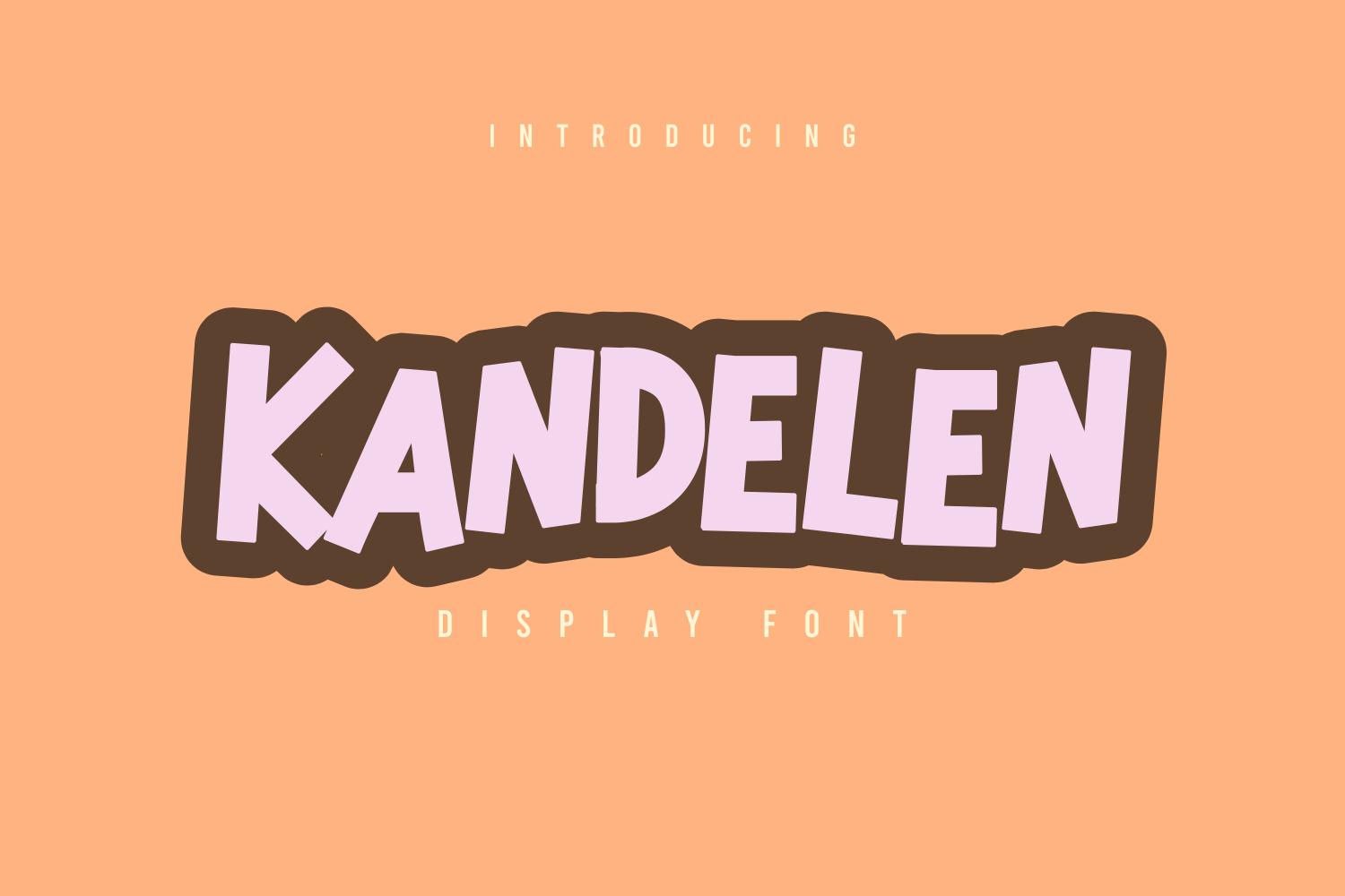 Kandelen Font