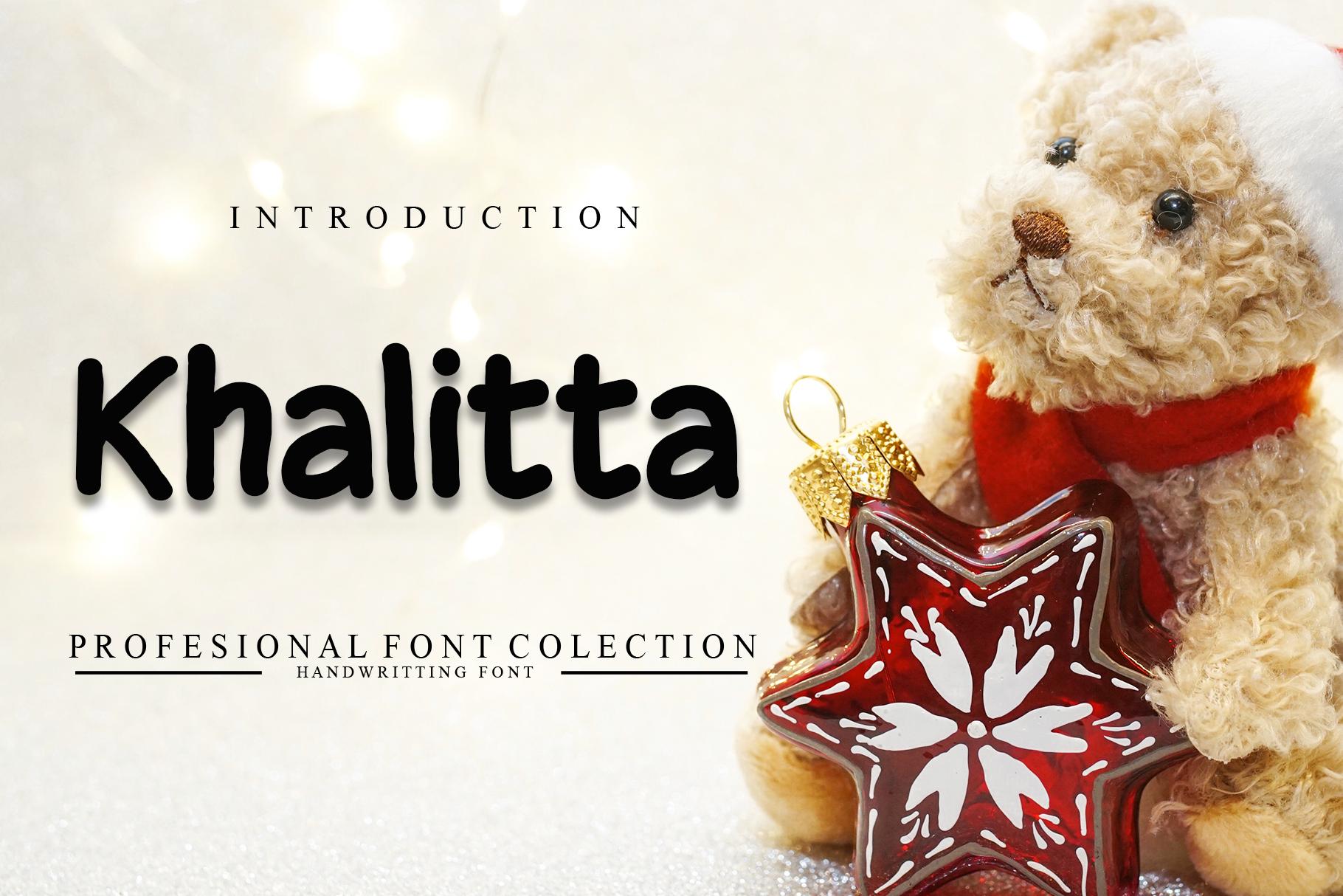 Khalitta Font