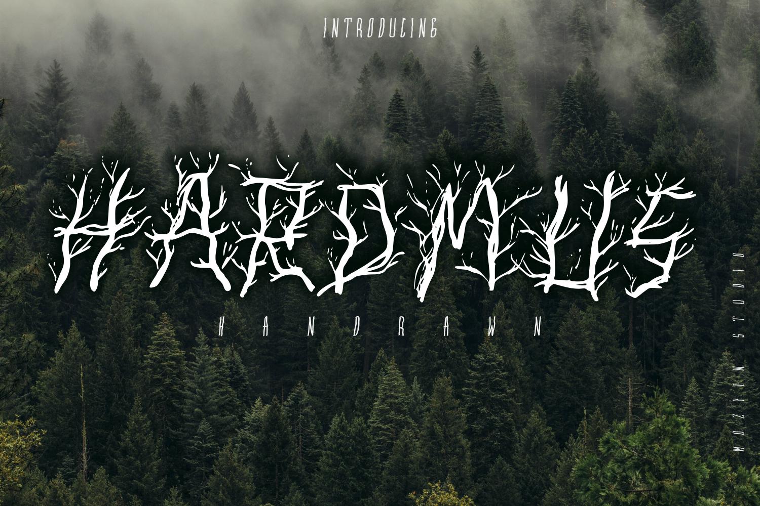 Hardmus Font