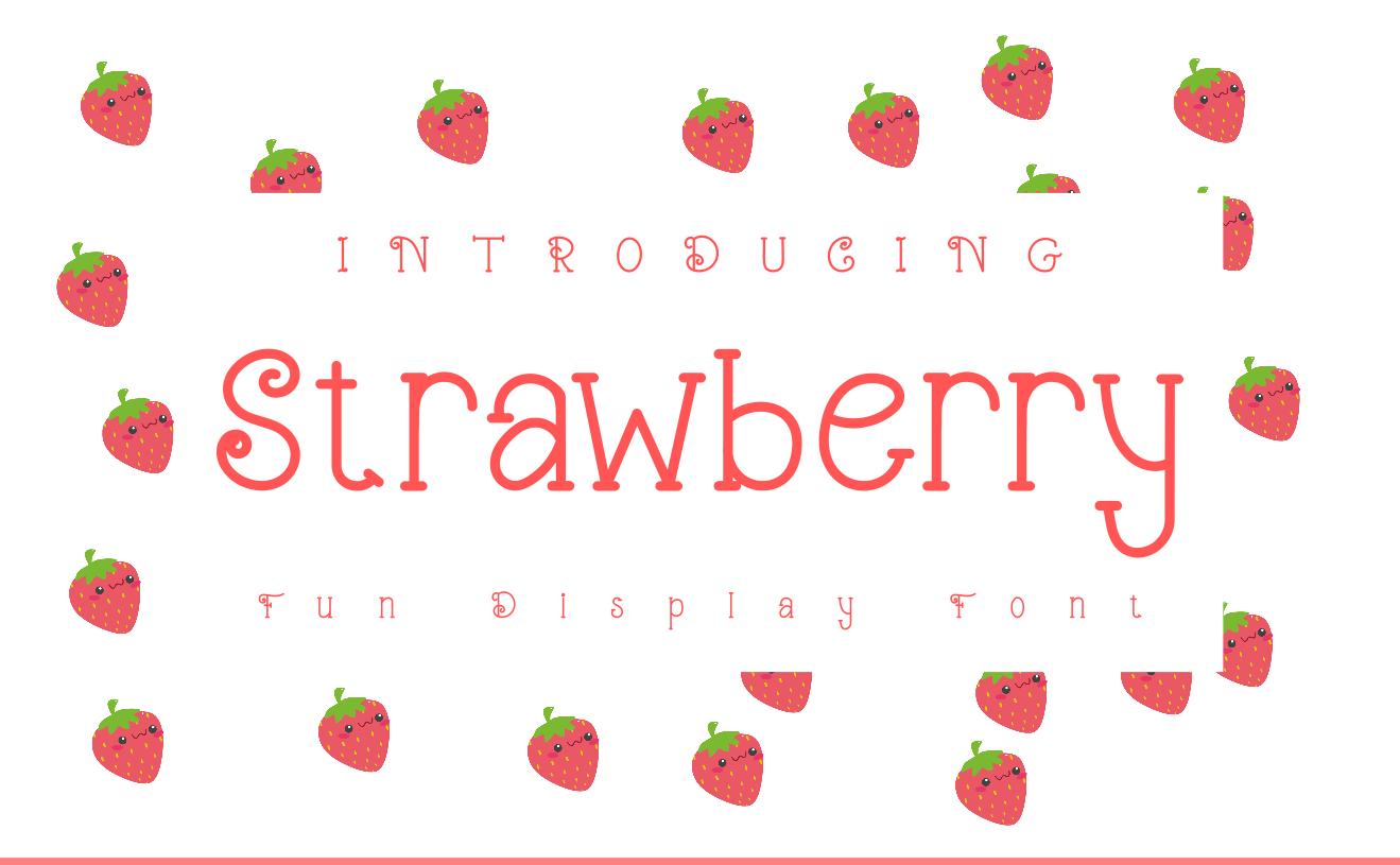 Strawberry Font