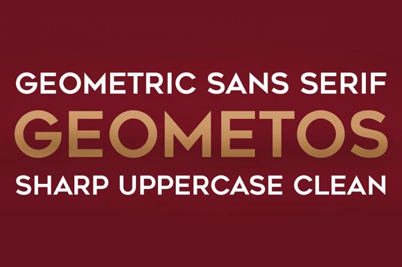 Geometos Font