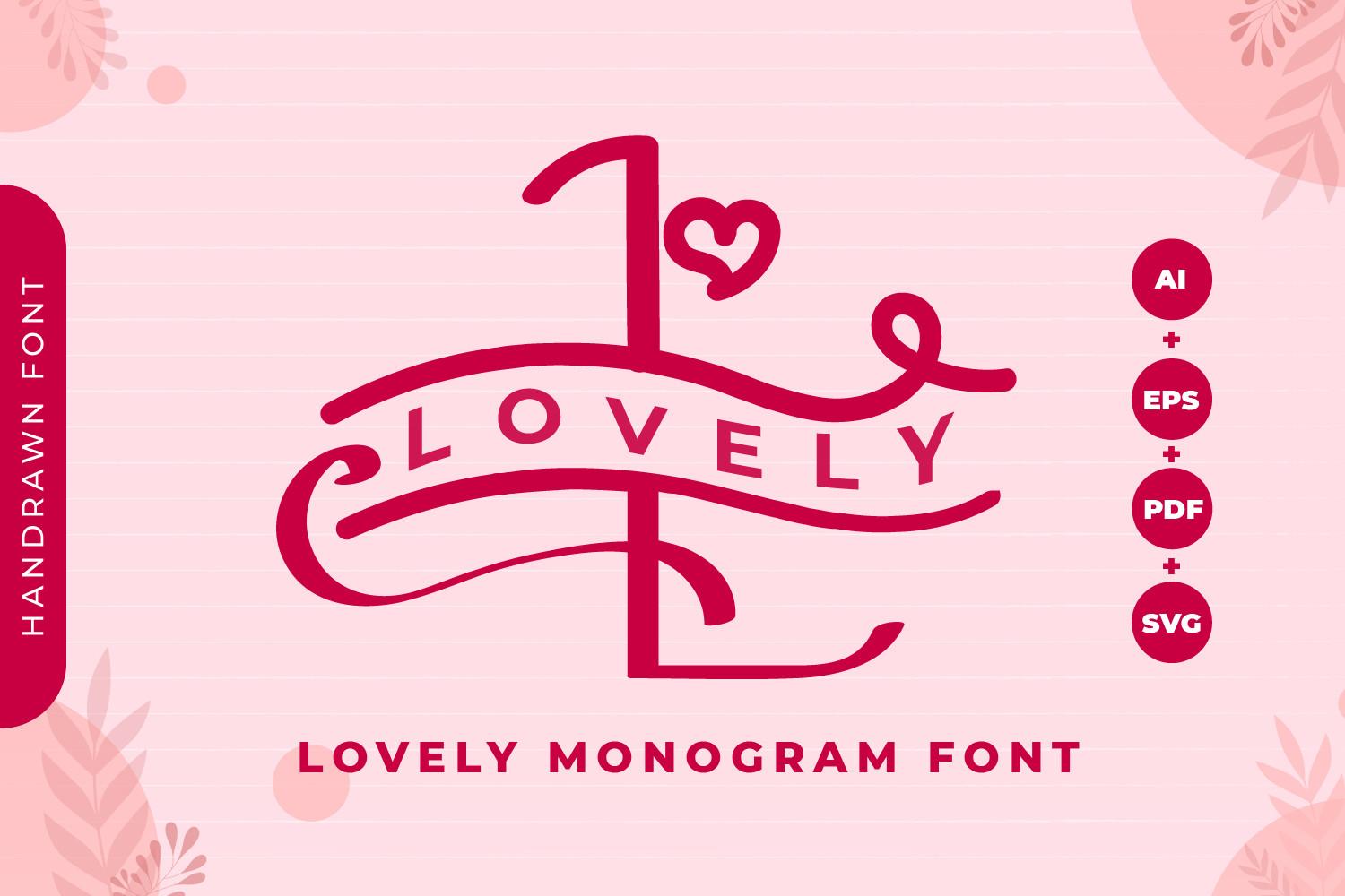 Monogram Lovely Font