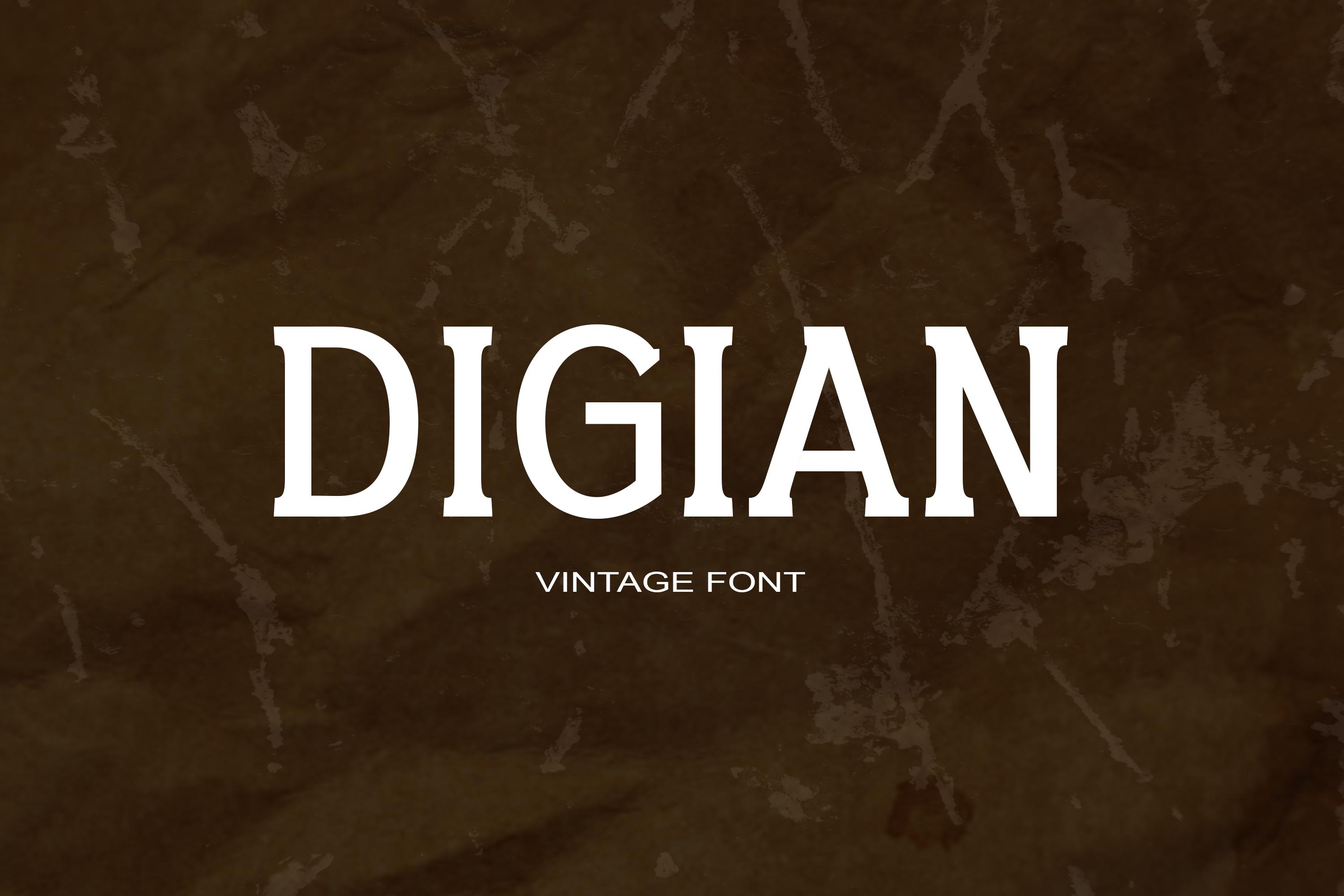 Digian Font