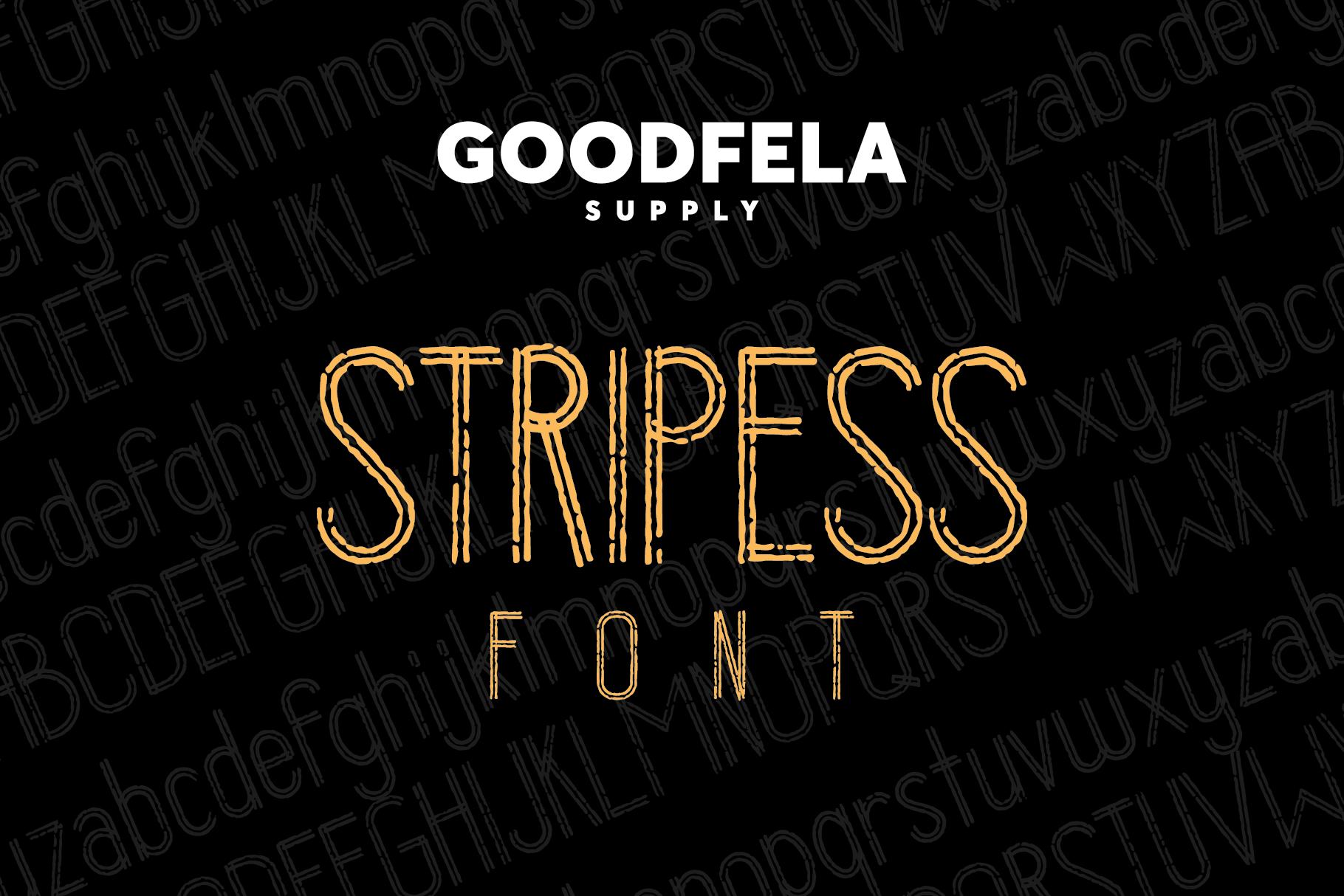 Stripess Font