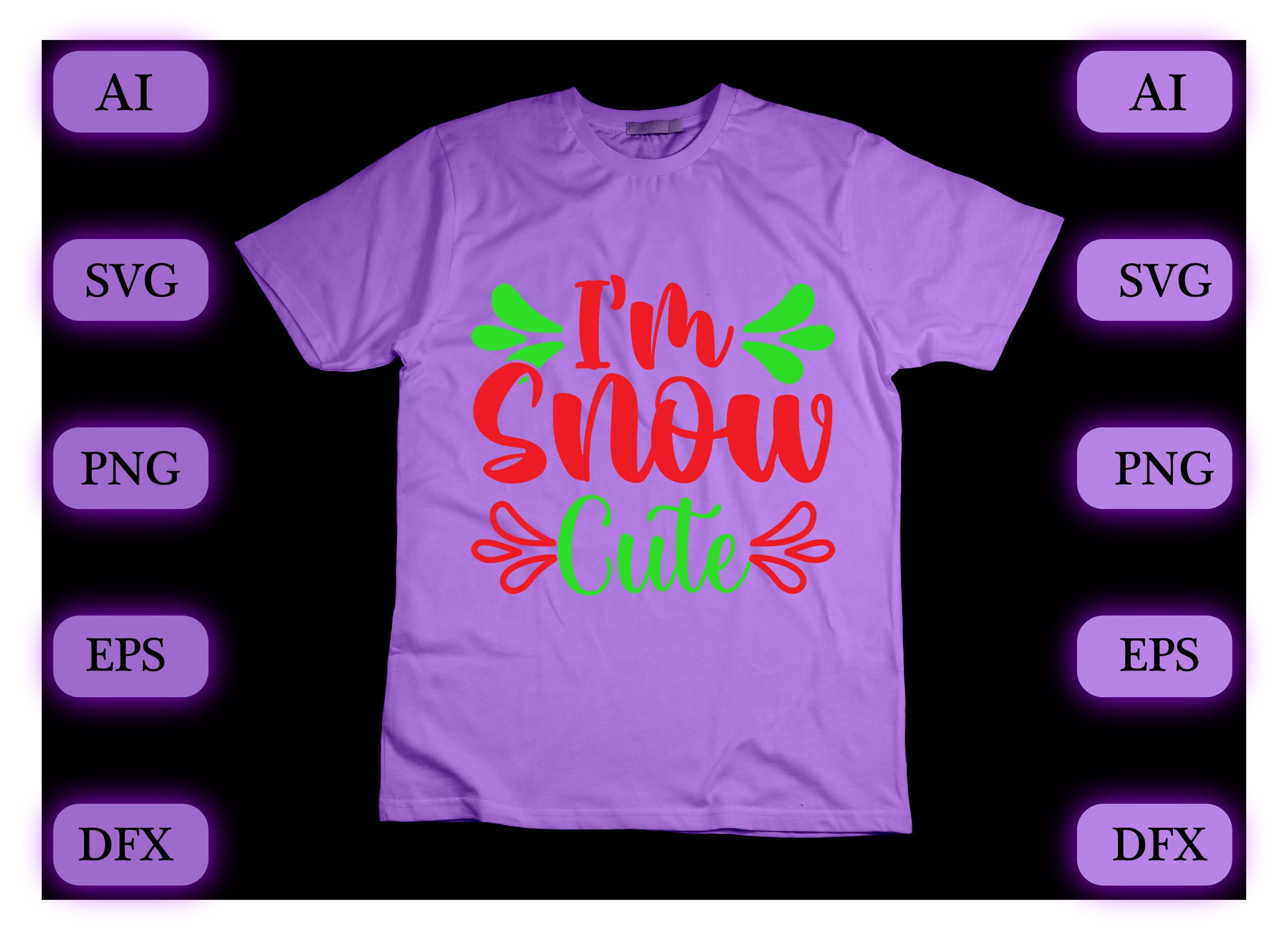 I'm Snow Cute