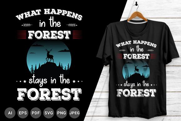 Hunting Deer T-shirt Design