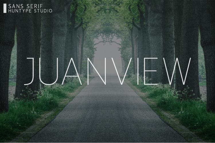 Juanview Font