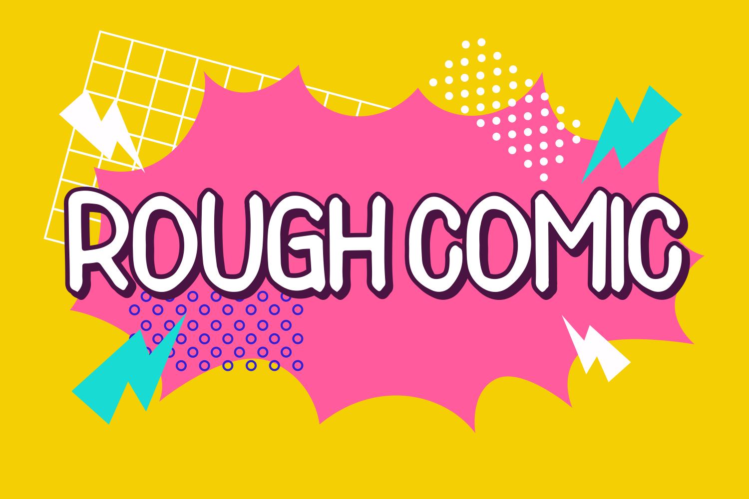 Rough Comic Font