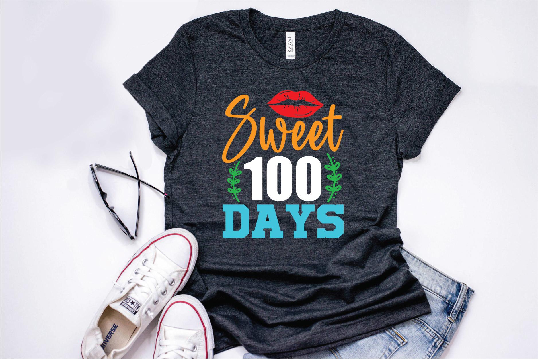 100 Days of School T-Shirt Design