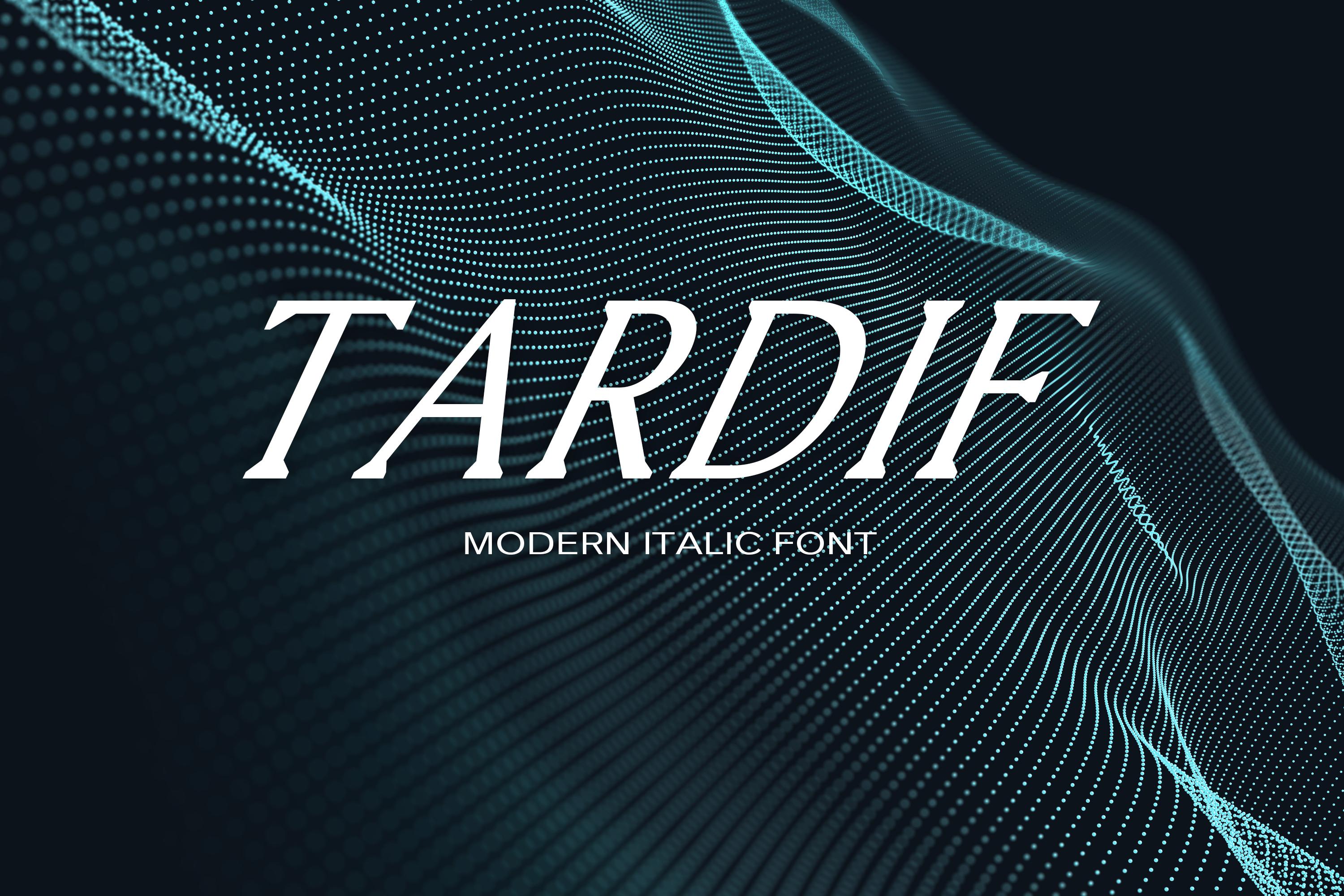 Tardif Font