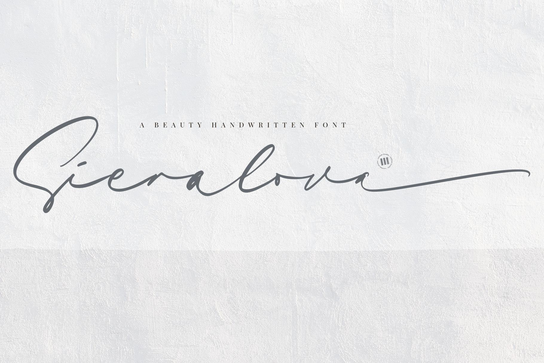 Sieralova Font