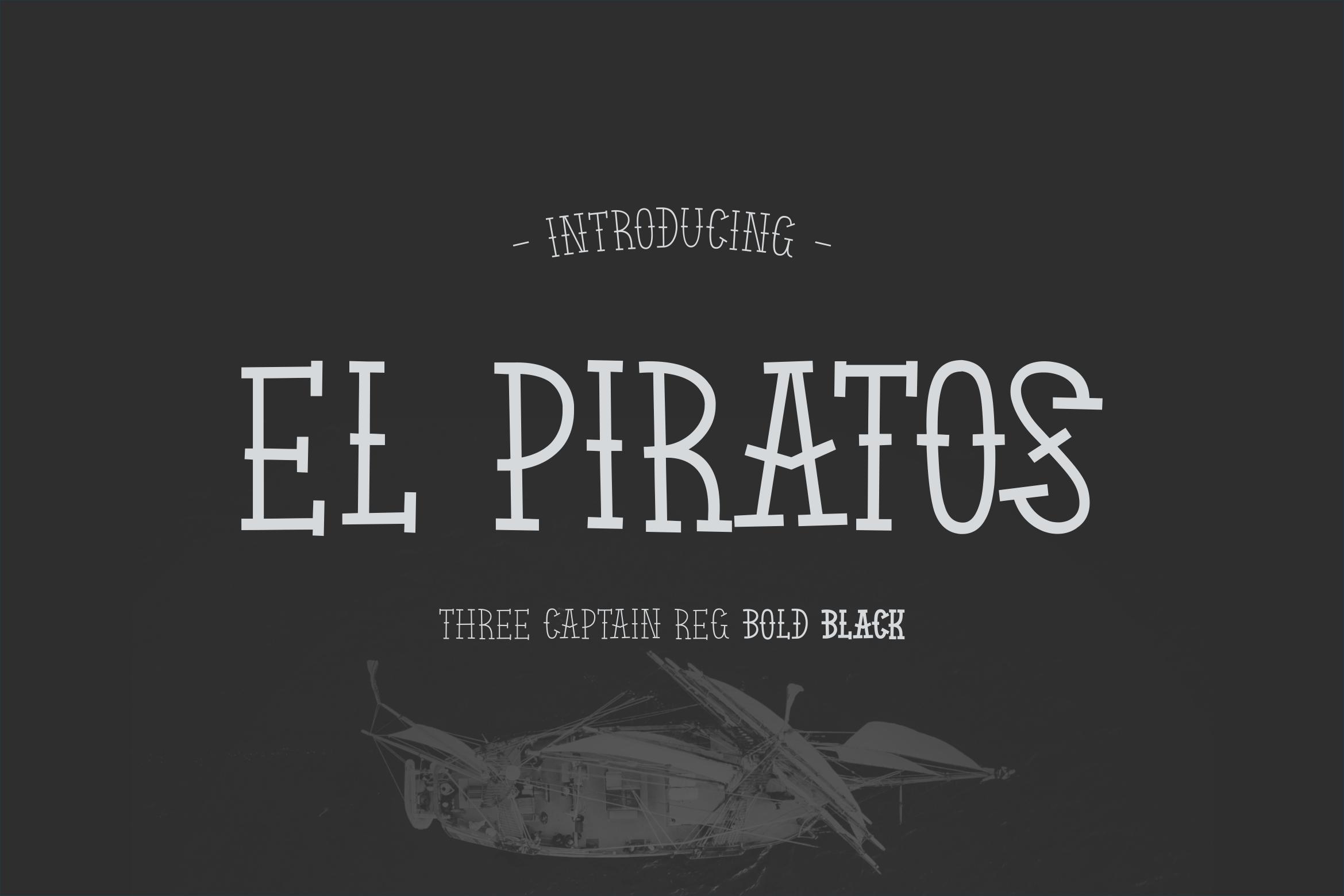 El Piratos Font