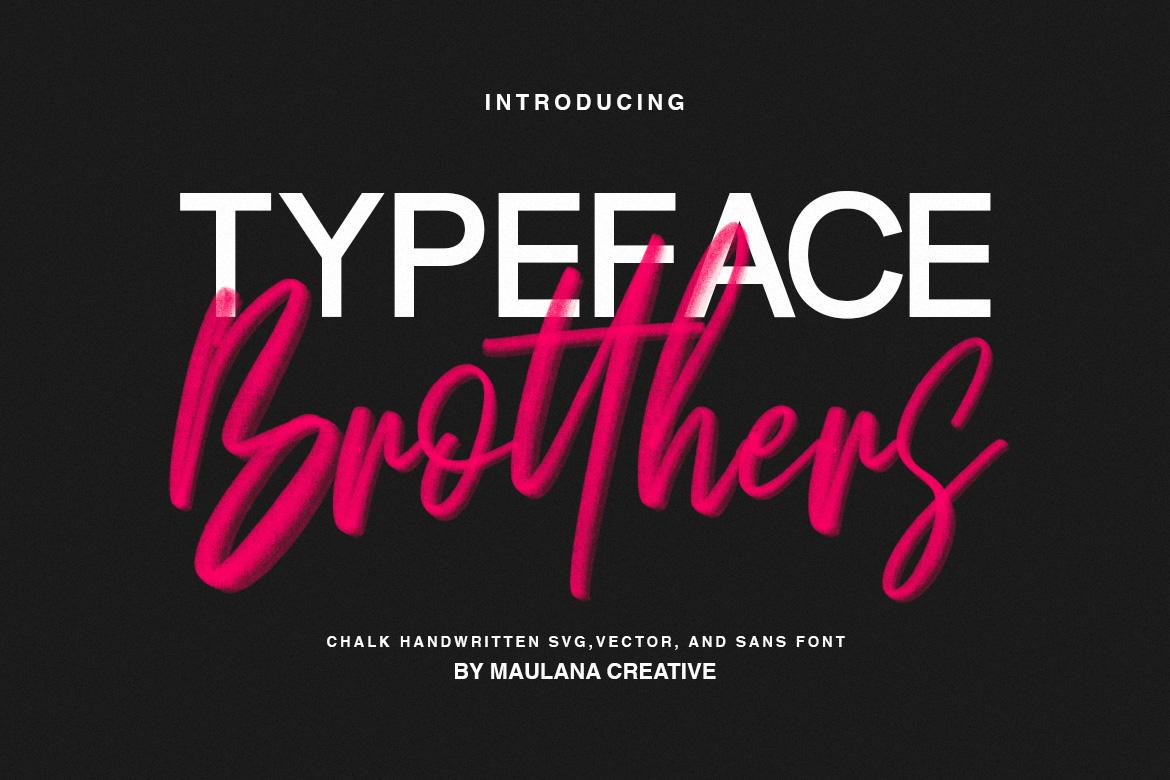 Brotthers Font