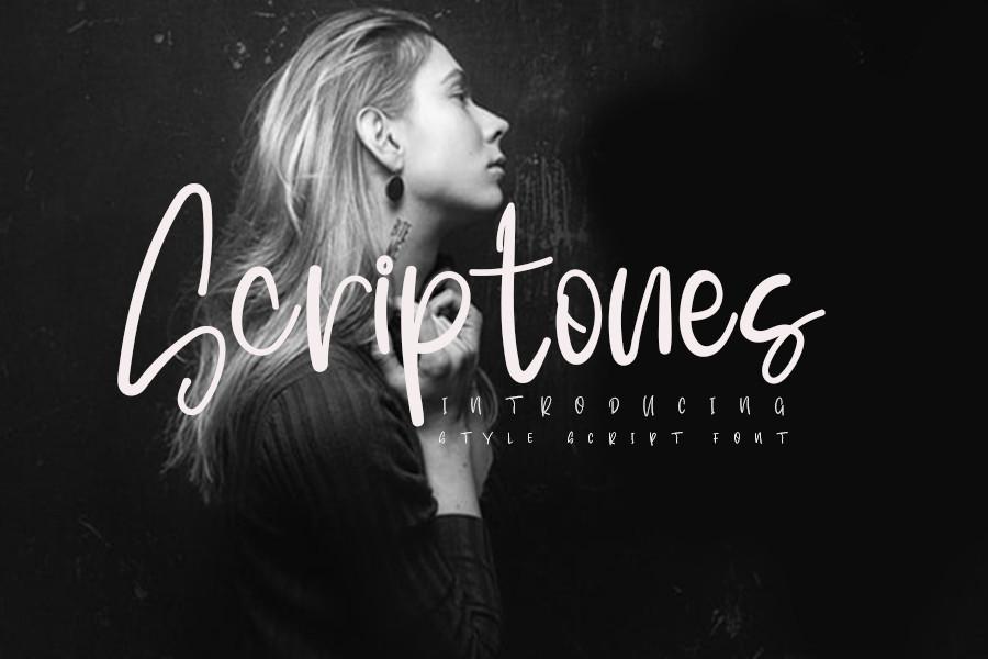 Scriptones Font