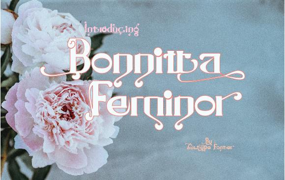 Bonnitta Feminor Font