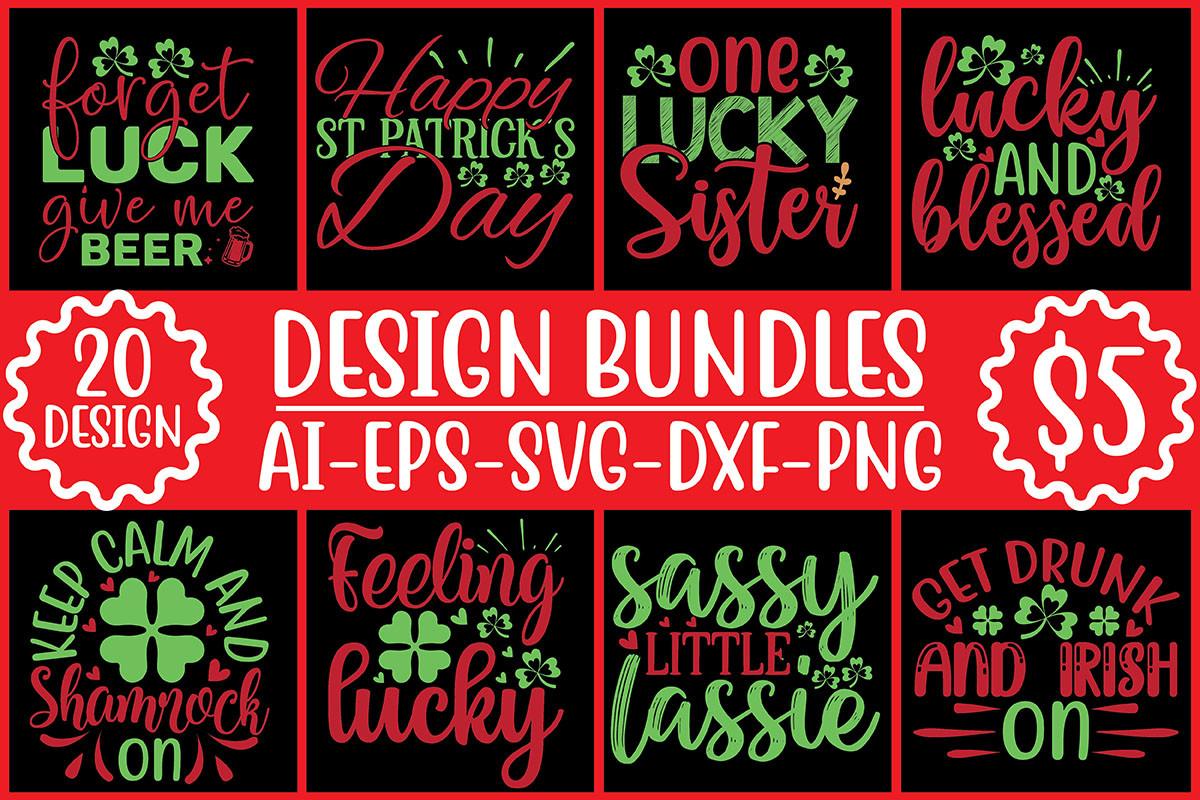 St Patricks Day SVG Design Bundle